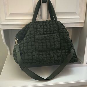 Neoprene Quilted Weekender Bag